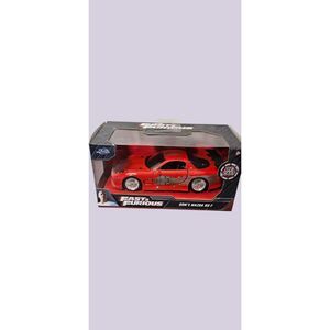 Fast & Furious Die Cast Metal Car (Dom's Mazda RX7).  ITEM #3777